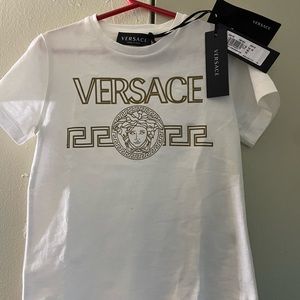 Boys Versace Shirt Size 4 Never Worn